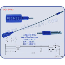 indicativo del sello BG-G-001, sello de envase